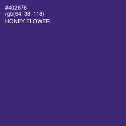 #402676 - Honey Flower Color Image