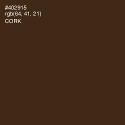 #402915 - Cork Color Image