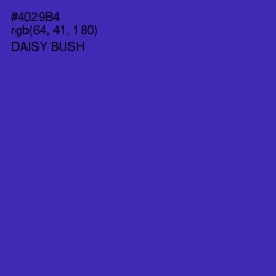 #4029B4 - Daisy Bush Color Image