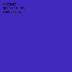 #4029BC - Daisy Bush Color Image