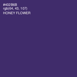 #402B6B - Honey Flower Color Image