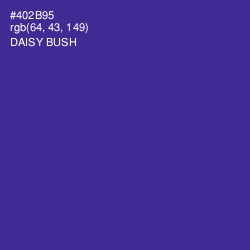 #402B95 - Daisy Bush Color Image