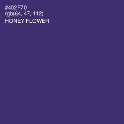 #402F70 - Honey Flower Color Image