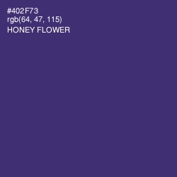 #402F73 - Honey Flower Color Image