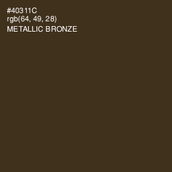 #40311C - Metallic Bronze Color Image