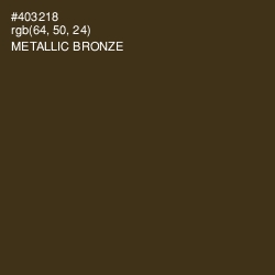 #403218 - Metallic Bronze Color Image