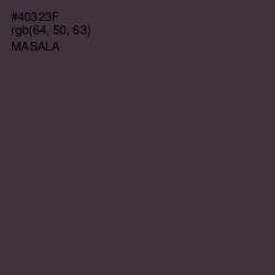 #40323F - Masala Color Image