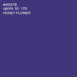 #40357B - Honey Flower Color Image