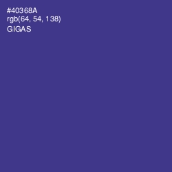 #40368A - Gigas Color Image
