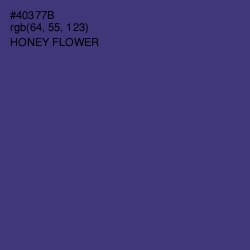 #40377B - Honey Flower Color Image