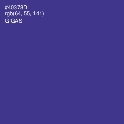 #40378D - Gigas Color Image