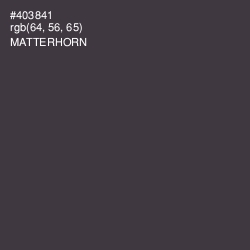 #403841 - Matterhorn Color Image