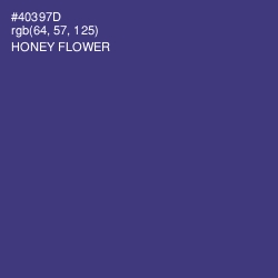 #40397D - Honey Flower Color Image