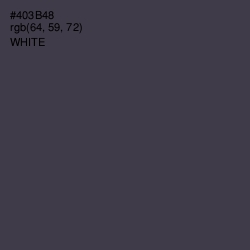#403B48 - Matterhorn Color Image