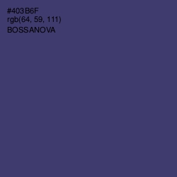 #403B6F - Bossanova Color Image