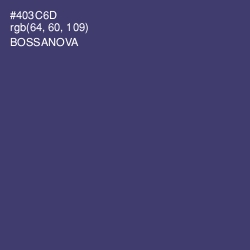 #403C6D - Bossanova Color Image