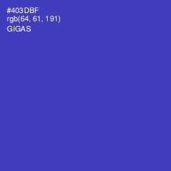 #403DBF - Gigas Color Image