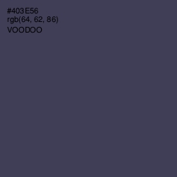 #403E56 - Voodoo Color Image