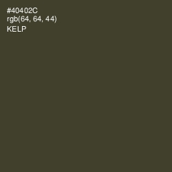 #40402C - Kelp Color Image