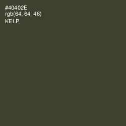 #40402E - Kelp Color Image