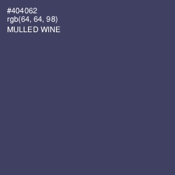 #404062 - Mulled Wine Color Image