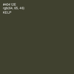 #40412E - Kelp Color Image