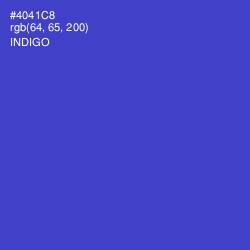 #4041C8 - Indigo Color Image