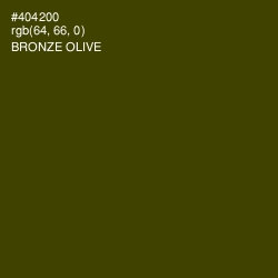 #404200 - Bronze Olive Color Image