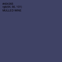 #404265 - Mulled Wine Color Image