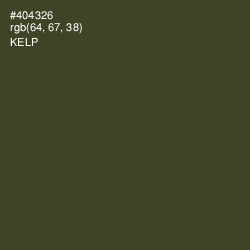 #404326 - Kelp Color Image