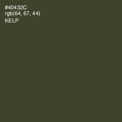 #40432C - Kelp Color Image