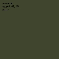 #40452D - Kelp Color Image