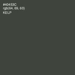 #40453C - Kelp Color Image