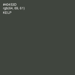 #40453D - Kelp Color Image