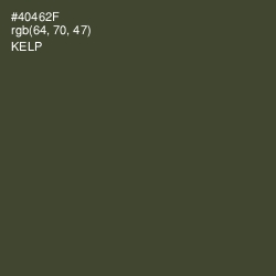 #40462F - Kelp Color Image