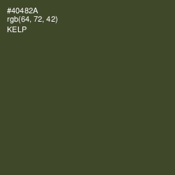 #40482A - Kelp Color Image