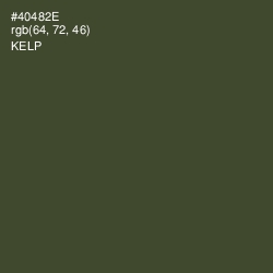 #40482E - Kelp Color Image