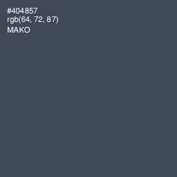 #404857 - Mako Color Image