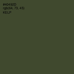 #40492D - Kelp Color Image