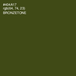 #404A17 - Bronzetone Color Image