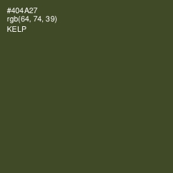 #404A27 - Kelp Color Image