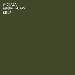 #404A2A - Kelp Color Image