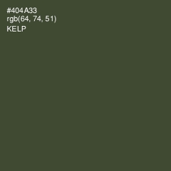 #404A33 - Kelp Color Image