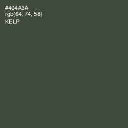 #404A3A - Kelp Color Image