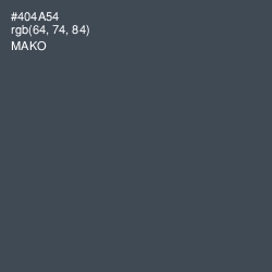#404A54 - Mako Color Image