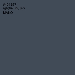 #404B57 - Mako Color Image