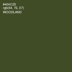 #404C25 - Woodland Color Image