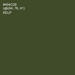 #404C29 - Kelp Color Image