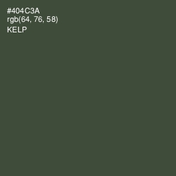 #404C3A - Kelp Color Image