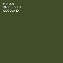 #404D29 - Woodland Color Image